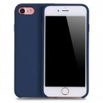 Wholesale iPhone 8 Plus / 7 Plus Pro Silicone Hard Case (Navy Blue)